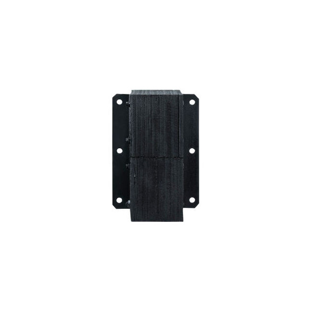 Global lndustrial Heavy Duty Dock Bumper Rectangular 13Wx20H Black