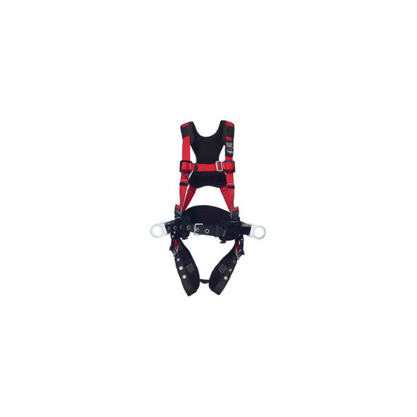 3M Protecta Comfort Construction Style Positioning Harness Tongue Buckle/Pass Th