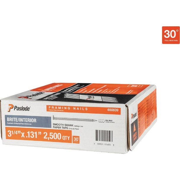Paslode 2.5k 3.25x.131 Frmg Nail 650839