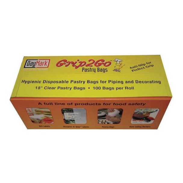 Daymark Disposable Pastry Bag,18in L,8in W,PK100 112793