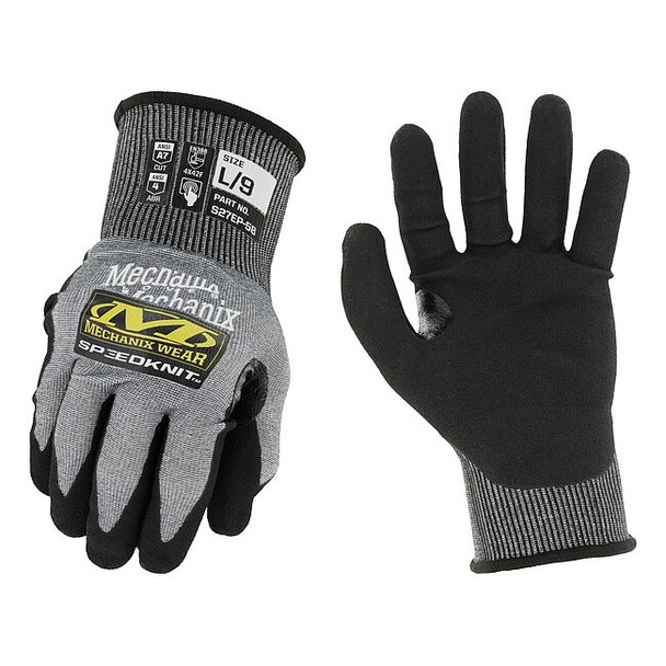 SpeedKnit(TM) S27EP58, Cut Level A7 ,Neoprene, Nitrile ,Sandy ,S 1 PR