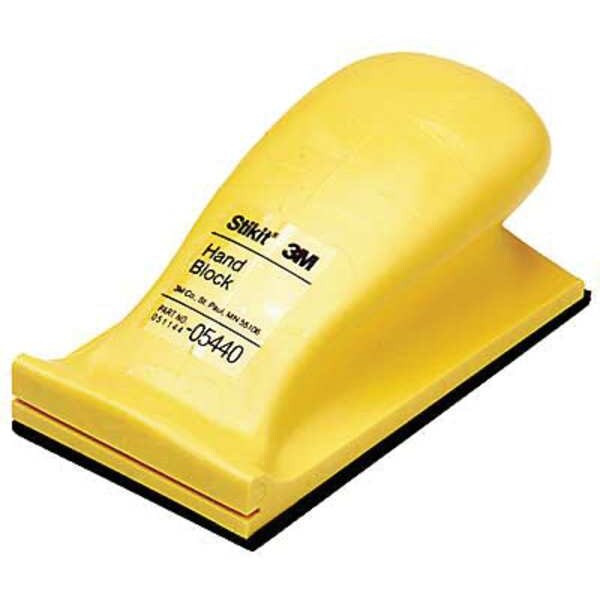 3m Hand Sanding Block,5x2-3/4 In,PSA,PK10 05440