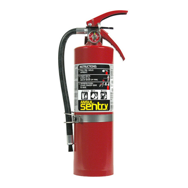 Ansul® Sentry® 5 lb ABC Fire Extinguisher w/ Vehicle Bracket