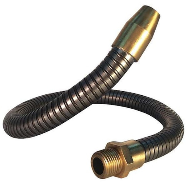 Sealflex Coolant Hose, 1/2 in.Pipe, 24 in.L, Gray 08-24-M-N