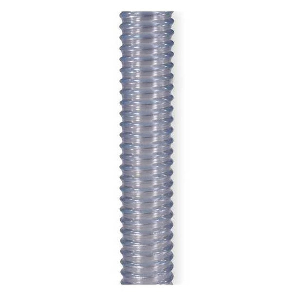 Continental 2" ID x 100 ft PVC Bulk Food Hose 40 PSI Clear 20013603