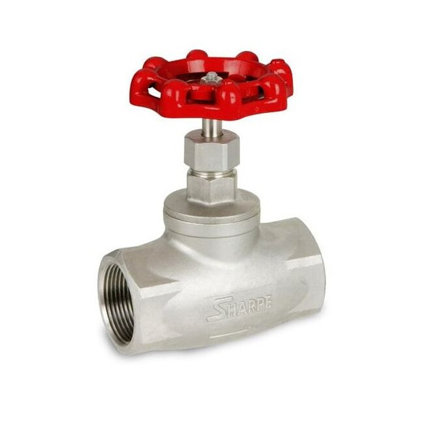 Sharpe Globe Valves,Thread x Thread,3/4" Size 4371006140