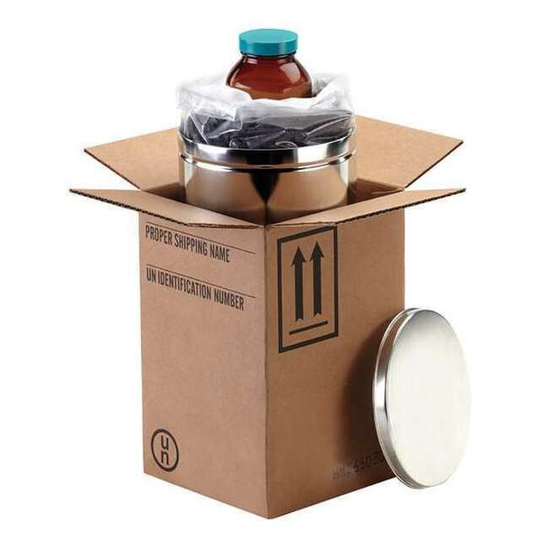 Berlin HAZMAT Shipping Kit,8 oz. Bottle,PK4 HMS-6657M