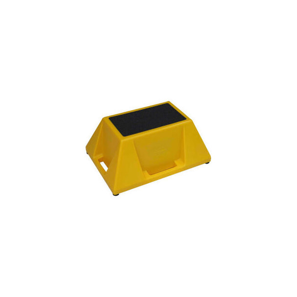 Techstar Industrial Step Stand 20""W x 28""D x 13""H - 1 Step Yellow - SS-1-08