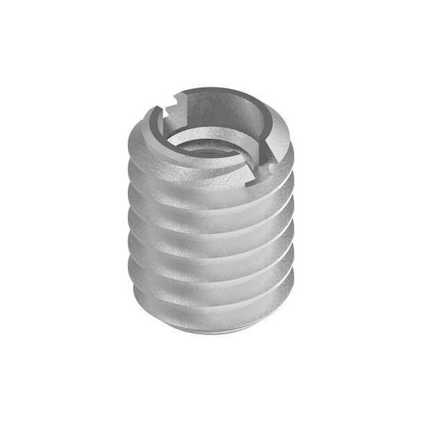 Thin Wall Self Locking Thread Insert, M5-0.80 Int Thrd Sz, Steel, 5 PK