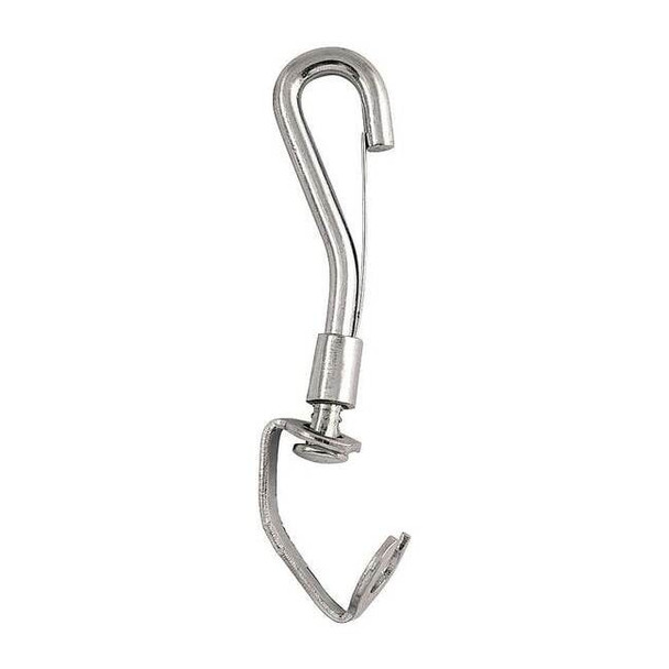 Lucky Line Snap Hook, Steel, 1/2 in Eye Dia,PK10 4GGH1