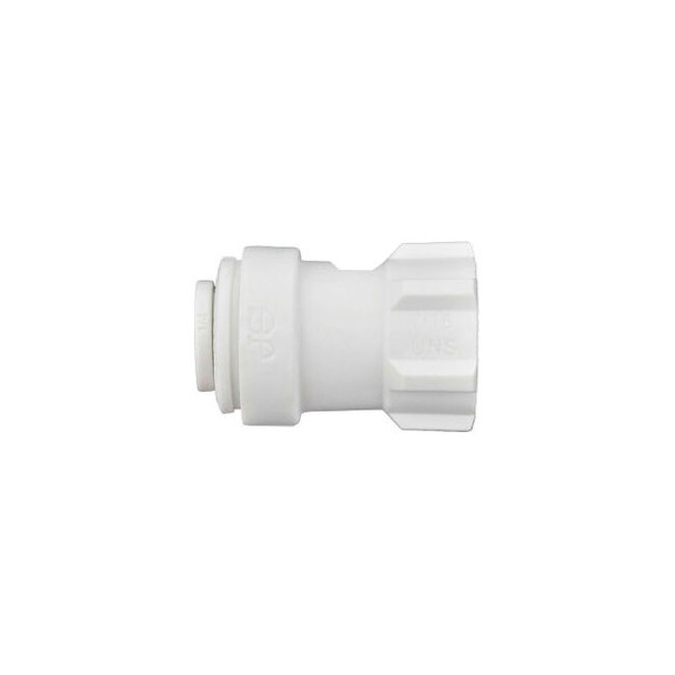 John Guest Polypropylene Faucet Connector 1/4'' x 7/16''-24 UNS 10/PK