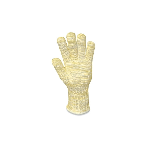 2610 Kevlar®/Nomex® Seamless Glove, Heat Resistant, Yellow/White, Large