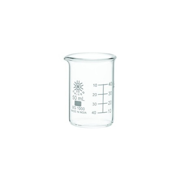 Manufacturer Varies Beaker,50 mL,0,PK12 BG1000-50 Manufacturer Varies Beaker,50 mL,0,PK12 BG1000-50