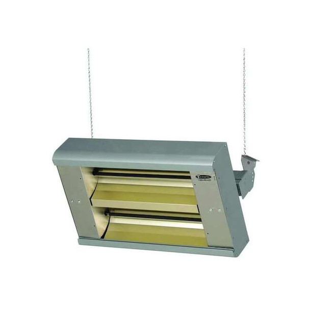 Fostoria Electric Infrared Heater, 1 Phase, Aluminum, 480V AC 222-60-THA-480V