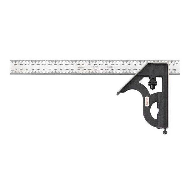 Starrett Combination Square,300mm,2 Pc 11MH-300