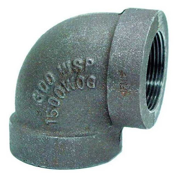 90 Degree Elbow 90 Degree Elbow, 1/4" Pipe, FNPT, Malleable Iron, Class 300