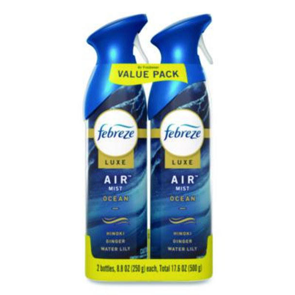 Febreze® AIR, Ocean, 8.8 oz Aerosol Spray, 2/Pack, 3 Packs/Carton 80816821