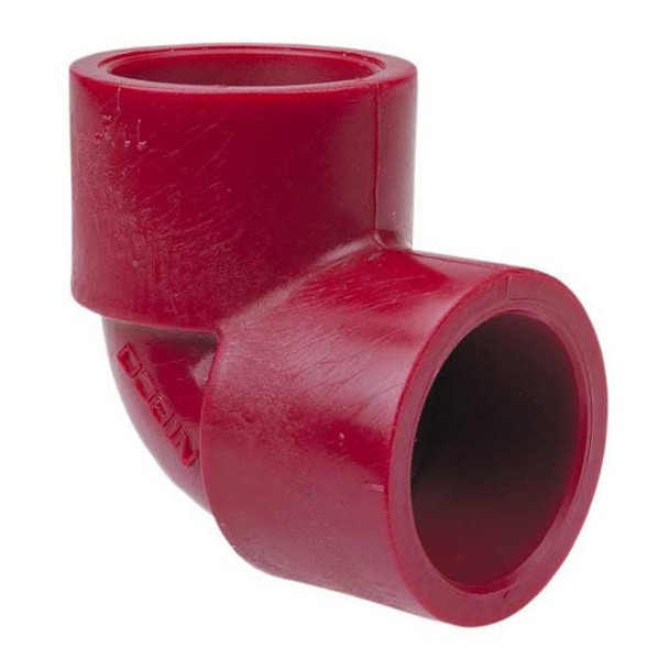 Nibco PVDF, 90 Elbow, 3/4 in, 3/4 in 6507 3/4