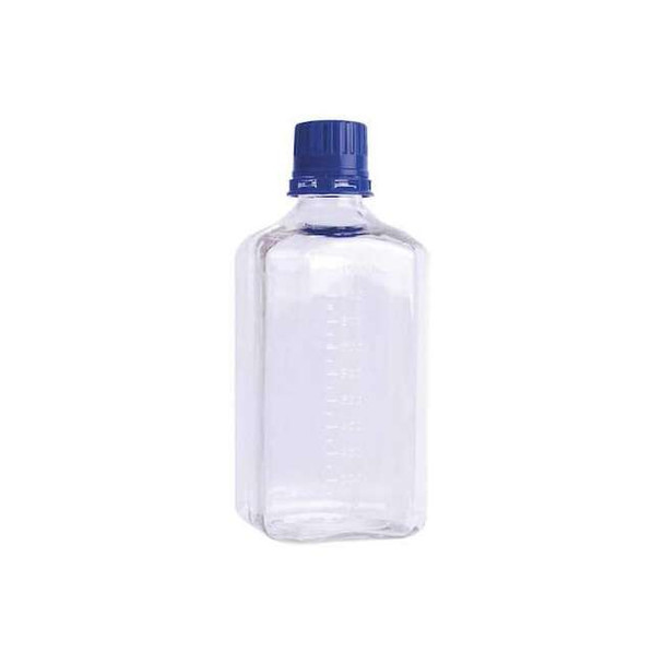 Manufacturer Varies Media Bottle,PETG,218.7 mm H,PK12 WPBGC1000S