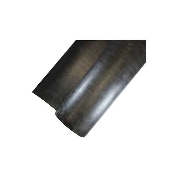 1/16" Military Spec. Buna-N Rubber Sheet, 36"x36", Black, 50A