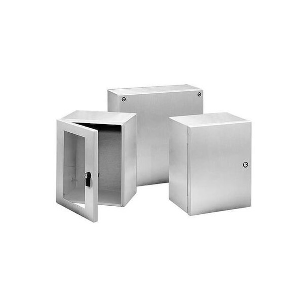1/4 Turn Latch Electrical Enclosures, 11.81 in H, 5.91 in D, 10 in W, 12, 4, 4X