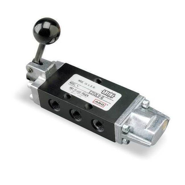 Aro Manual Air Control Valve,4-Way,1/4in NPT E212LS