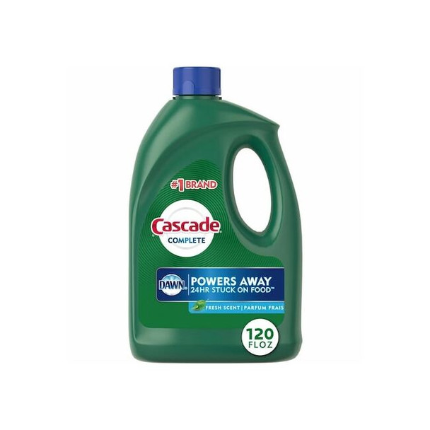 Cascade Dishwasher Detergent,Bottle,120 oz,PK4 53987