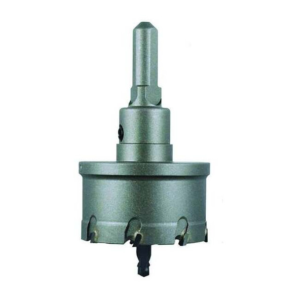 Morse Hole Cutter,Dia:1 7/16",Carbide Tipped CTD23