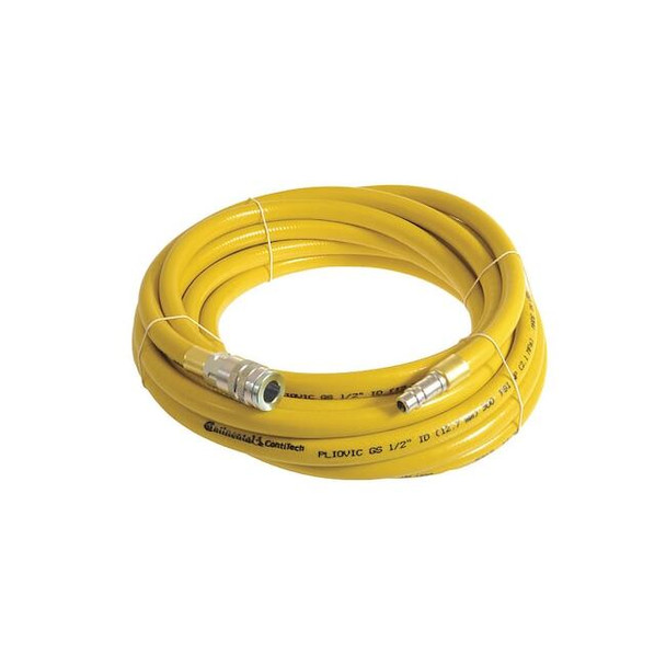 1/2" x 50 ft PVC Coupled Multipurpose Air Hose 300 psi YL