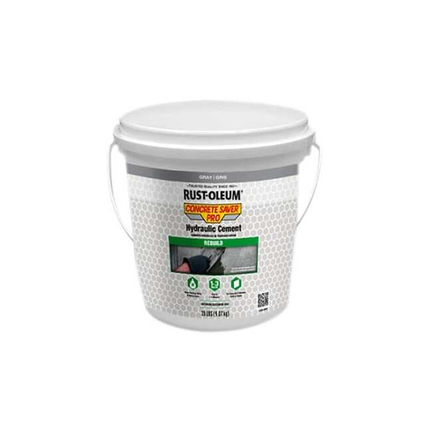 Rust-Oleum Hydraulic Cement,20 lb,Gray 392534