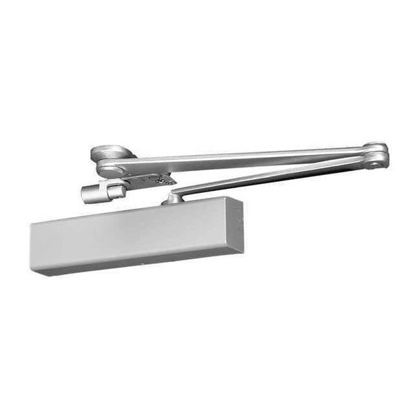 Manual, Hydraulic, GAV 2731, Door Closer, Heavy Duty Interior and Exterior, Gray