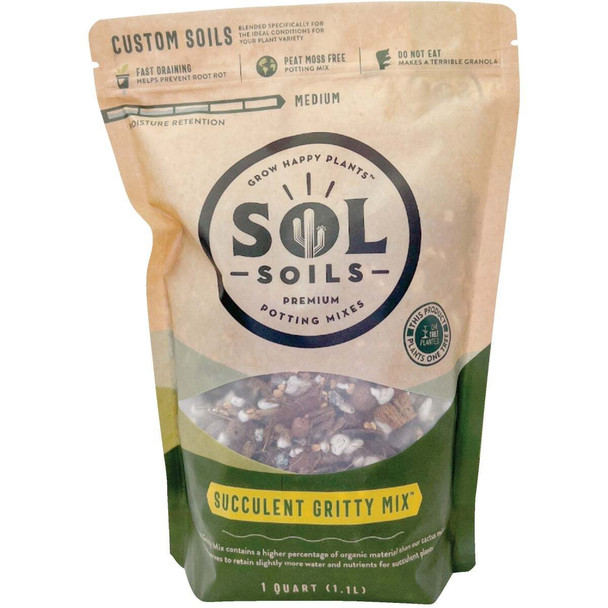 Sol Soils 1 Qt. Succulent Gritty Mix 01-003-01