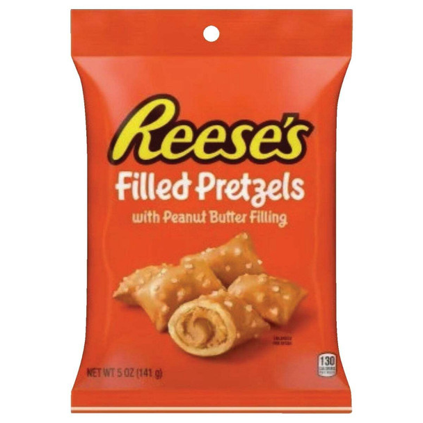 Reese's 5 Oz. Filled Pretzels 848026 Pack of 12