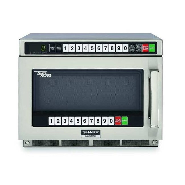 Sharp MicrowaveOven,Silver,0.75cuft,17-5/8inW RCD1200M