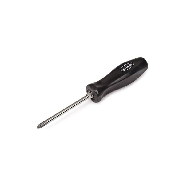 Williams Phillips Screwdrvier,4Pt,6" Blade #4 Round JHWSDP-4-6