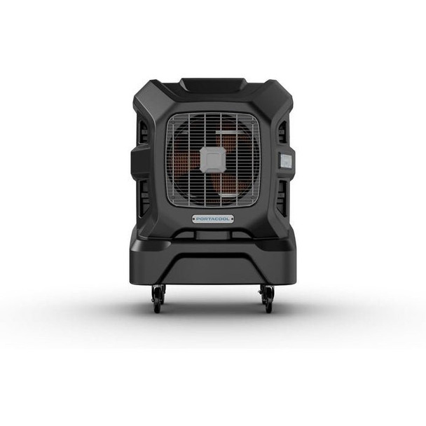 Portable Evaporative Cooler, 6,700 cfm, 2,000 sq ft, 45 gal, Direct