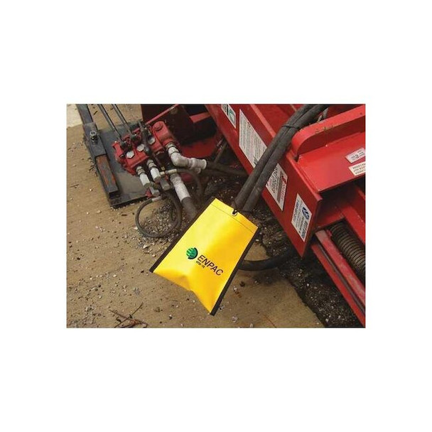 Enpac Pipe Sealing Bag,5 in. L x 8 in. W,PVC 4701-YE