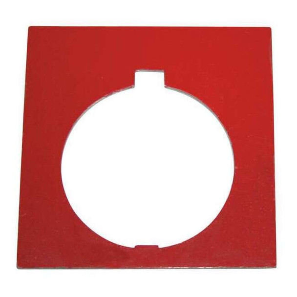 Eaton Cutler-Hammer Blank Legend Plate,White/Red or Black 10250TSP77