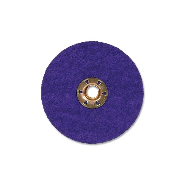 Cubitron™ 3 Fibre Disc 1187C, Precision Shaped Ceramic, 4.5 in dia, 36+, TN Quick Change, Die 450E, 100 EA/BX