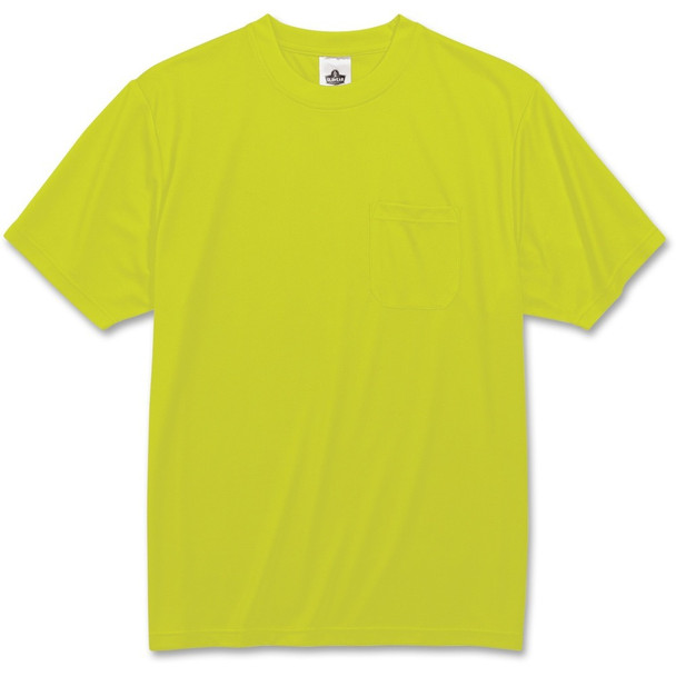 Ergodyne Non-certified Lime T-Shirt - Extra Large (XL) Size