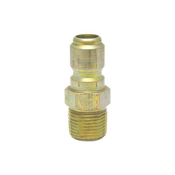 Foster Straight Thru Brass Plug, 1/2 in MPT 50MPB
