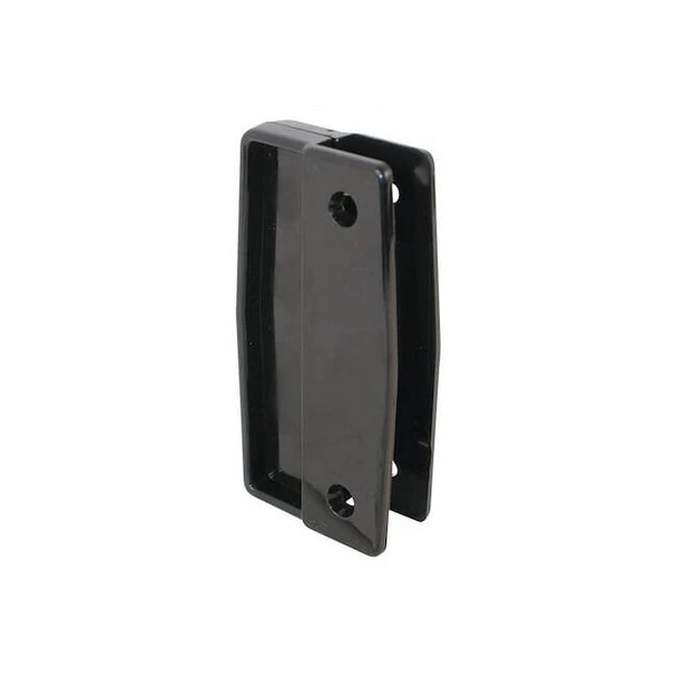 Prime-Line Black Plastic Sliding Screen Door Pull (2 Pack) A 111