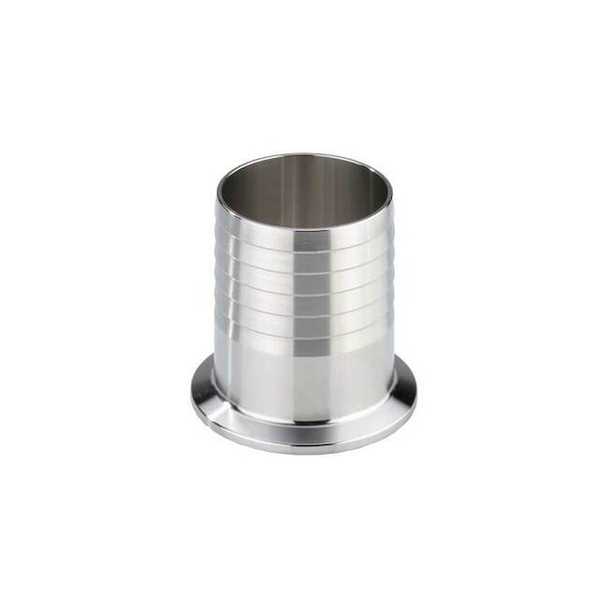 Vne Straight,SS,Clamp11/2",Barbed1" EG14RT-6L1.5X1.0