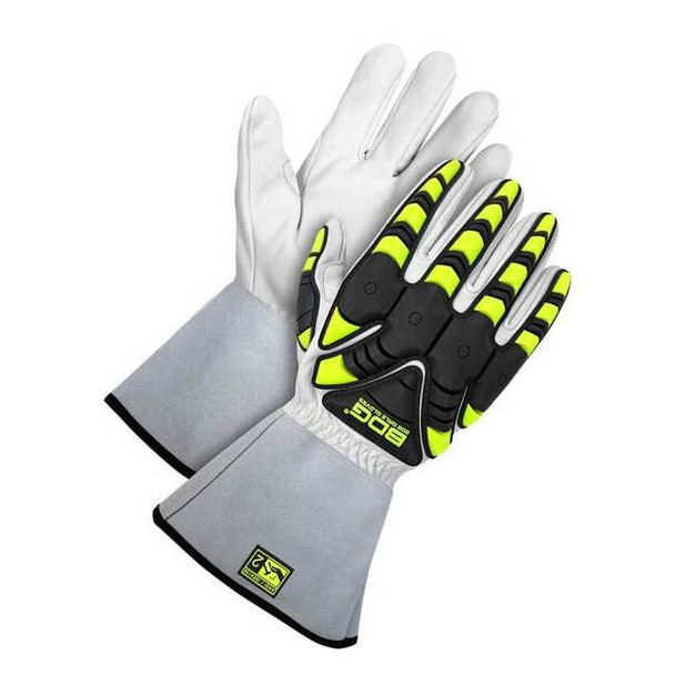 Bdg Goatskin 5" gauntlet w/ Backhand Protection, Size L 20-1-1875-L