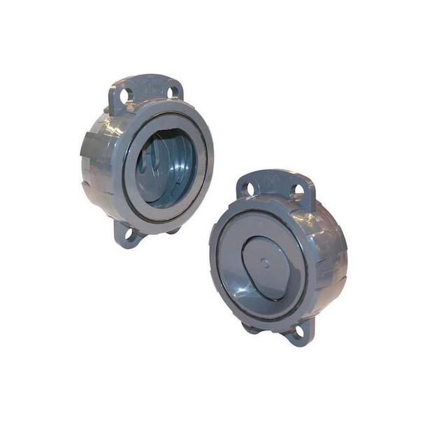 Hayward Flow Control Wafer Check Valve,1.7969 in Overall L WCV1200E