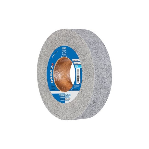 Pferd Tools 8" x 2" Convolute Wheel - 3" A.H. - SiC Fine MW 7SF 48216