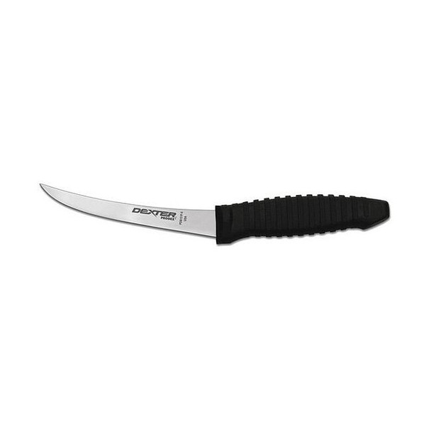 Dexter Russell Boning Knife,Semi-Flex,6 In,Poly,Black 26843