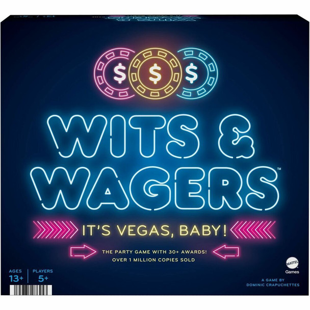 Mattel Wits & Wagers Board Game HHT91