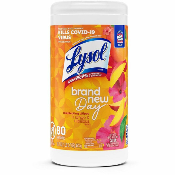 Lysol Brand New Day Disinfectant Wipe 97181