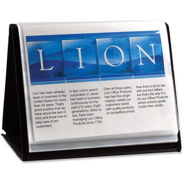 Lion Flip-N-Tell Easel Binder 39008